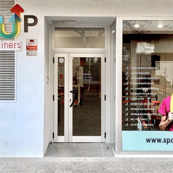Fachada del estudio de SportUp Romareda